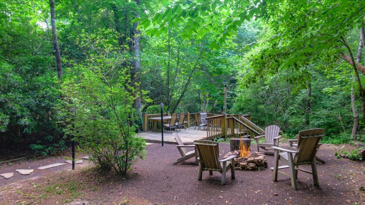 Вилла Waterfront Mountain Cabin With Hot Tub Блу-Ридж Экстерьер фото