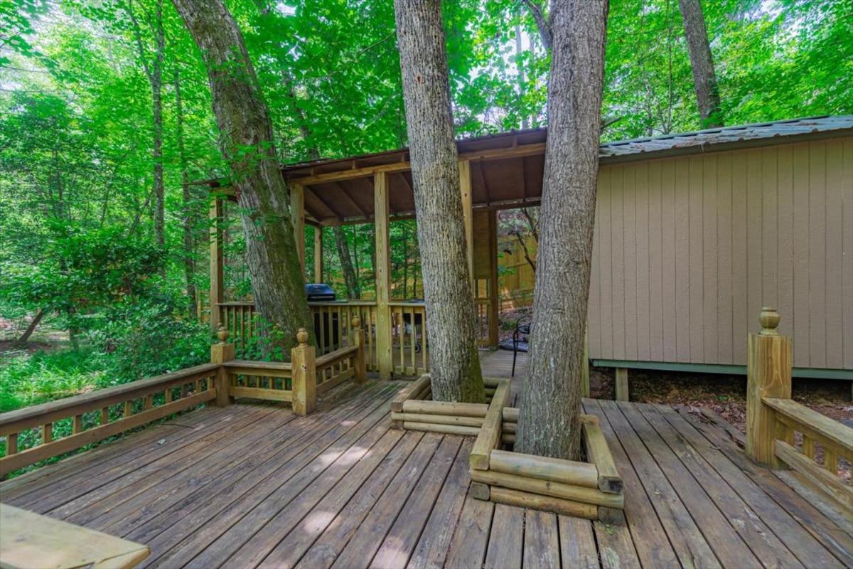 Вилла Waterfront Mountain Cabin With Hot Tub Блу-Ридж Экстерьер фото